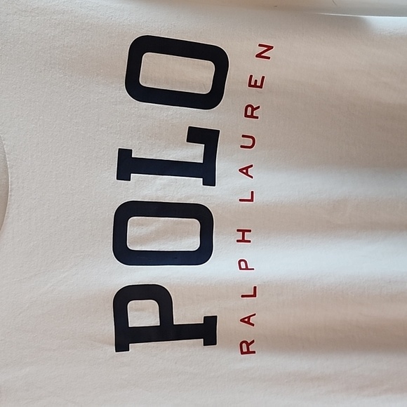 Polo by Ralph Mens Lauren White T-Shirt Size XL - Picture 4 of 6